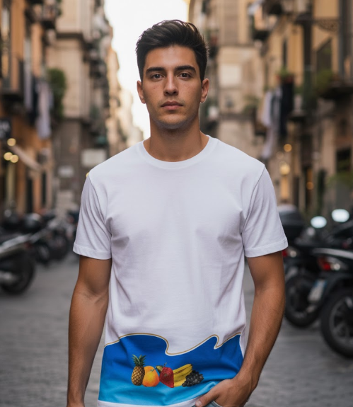 T - shirt con stampa a frutta - Classica